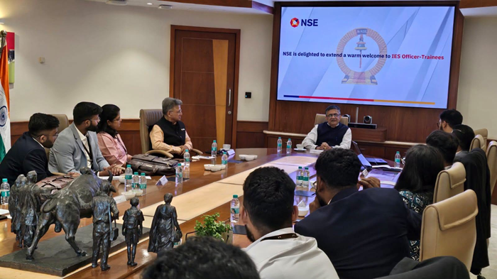NSE India MD interacts with IES officers-trainees